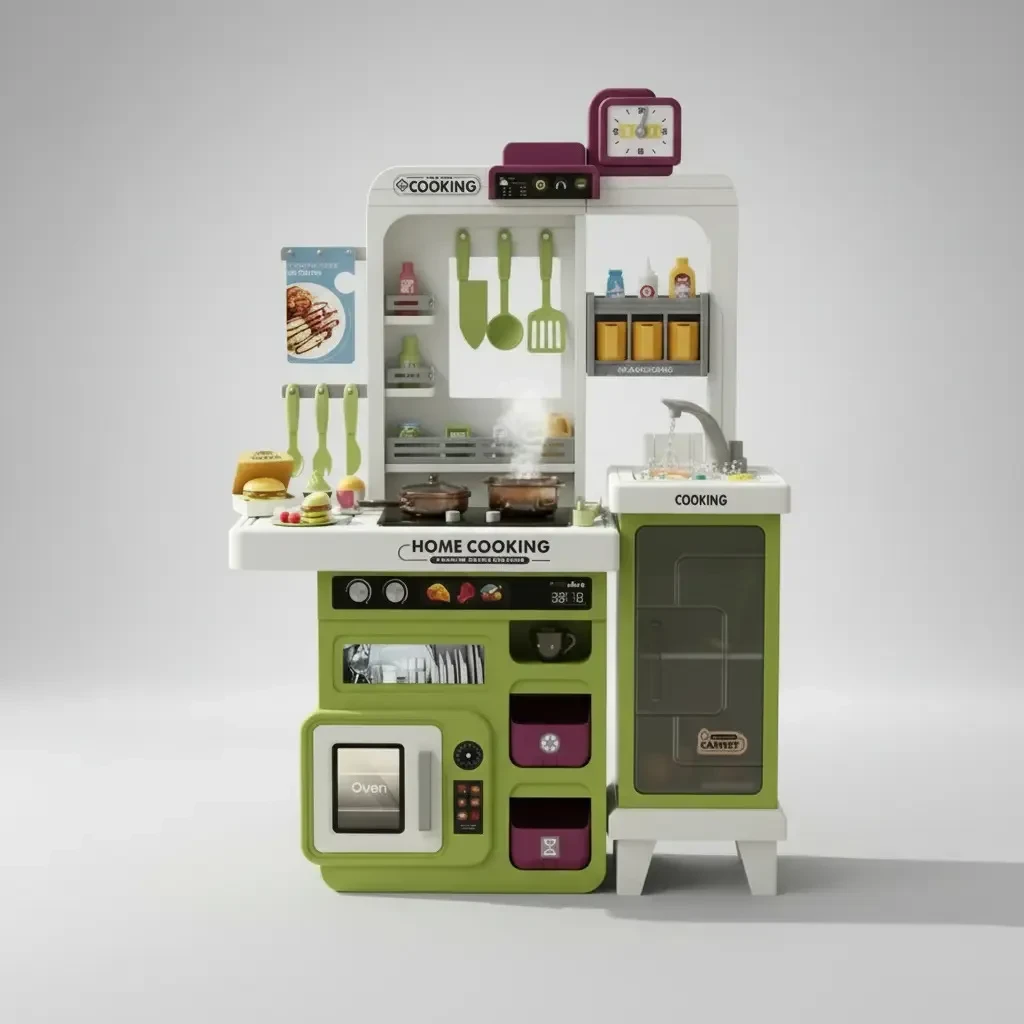 Cozinha Infantil Mini Chef com 49 Acessórios